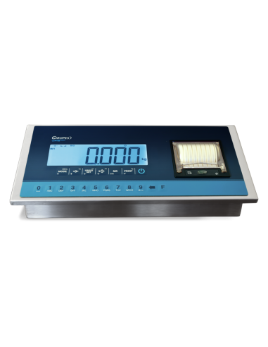 Indicador LCD con impresora GI410i PRINT